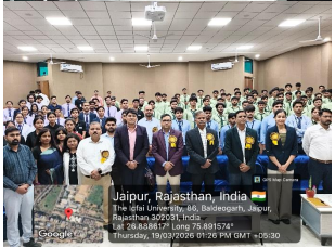 ICFAI School of Pharmaceutical Sciences, The ICFAI University Jaipur in Collaboration with Eternal Hospital (EHCC)